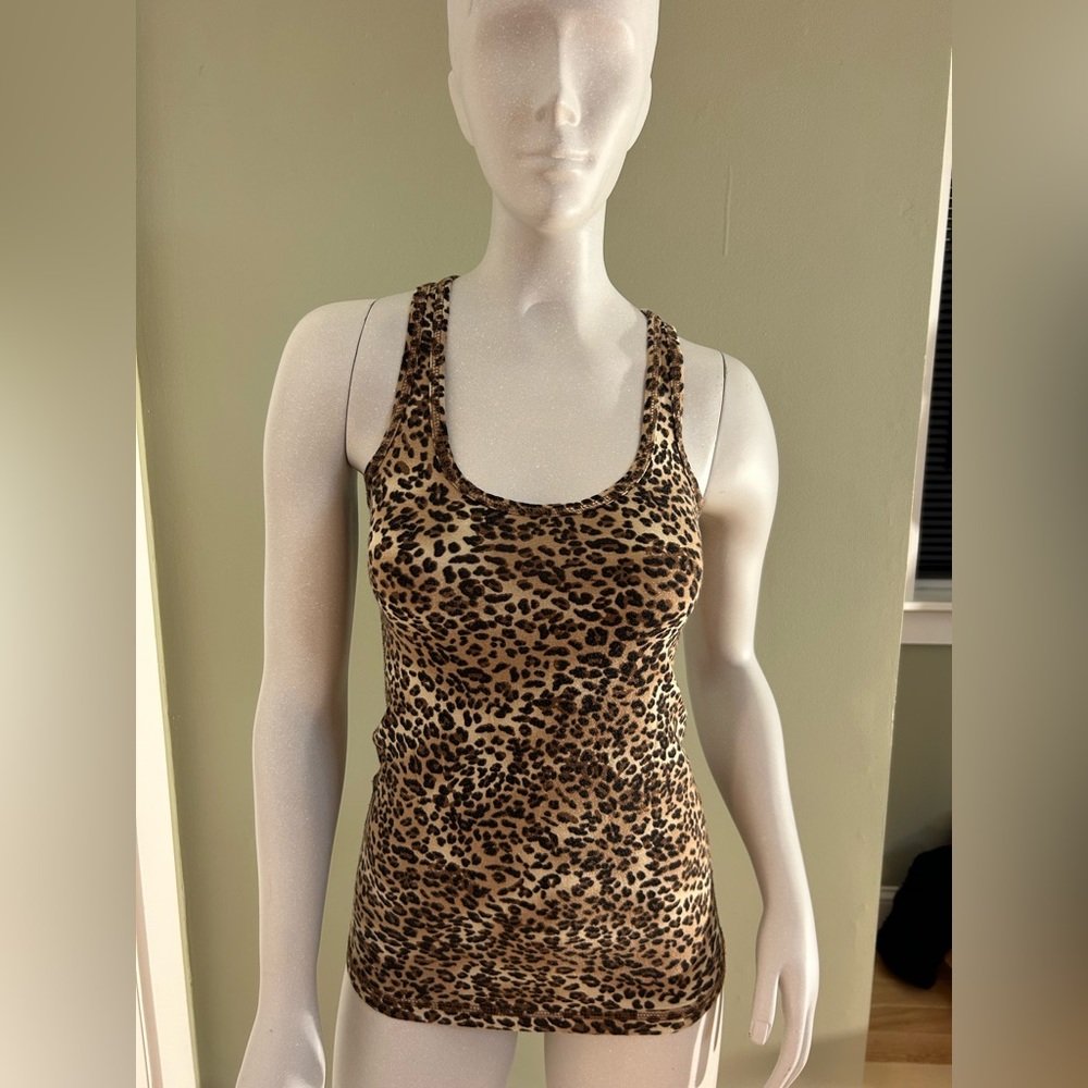 Cheetah print tank